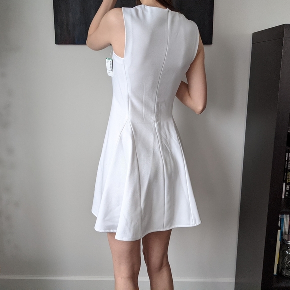 White New With Tags Simons Dress - Picture 3 of 4